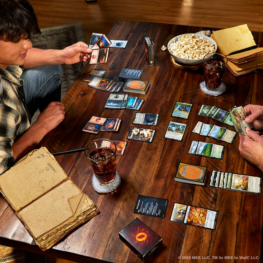 Magic: The Gathering Lord Of The Rings Starter Kit - 2 Ready-To-Play Decks, 2 Online Codes, Ages 13+, 2 Players