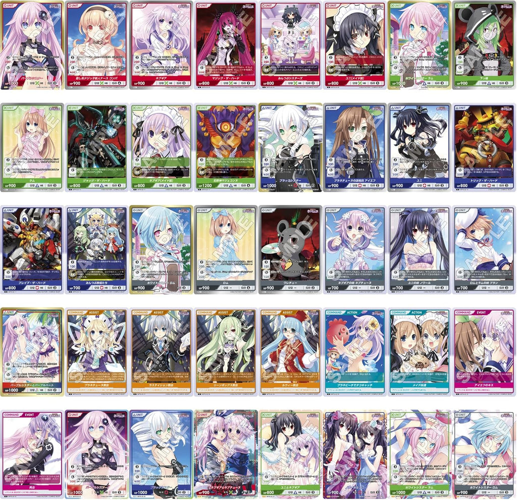Divine Cross Hyperdimension Neptunia Vol.2 Booster Pack Box TCG JAPAN OFFICIAL