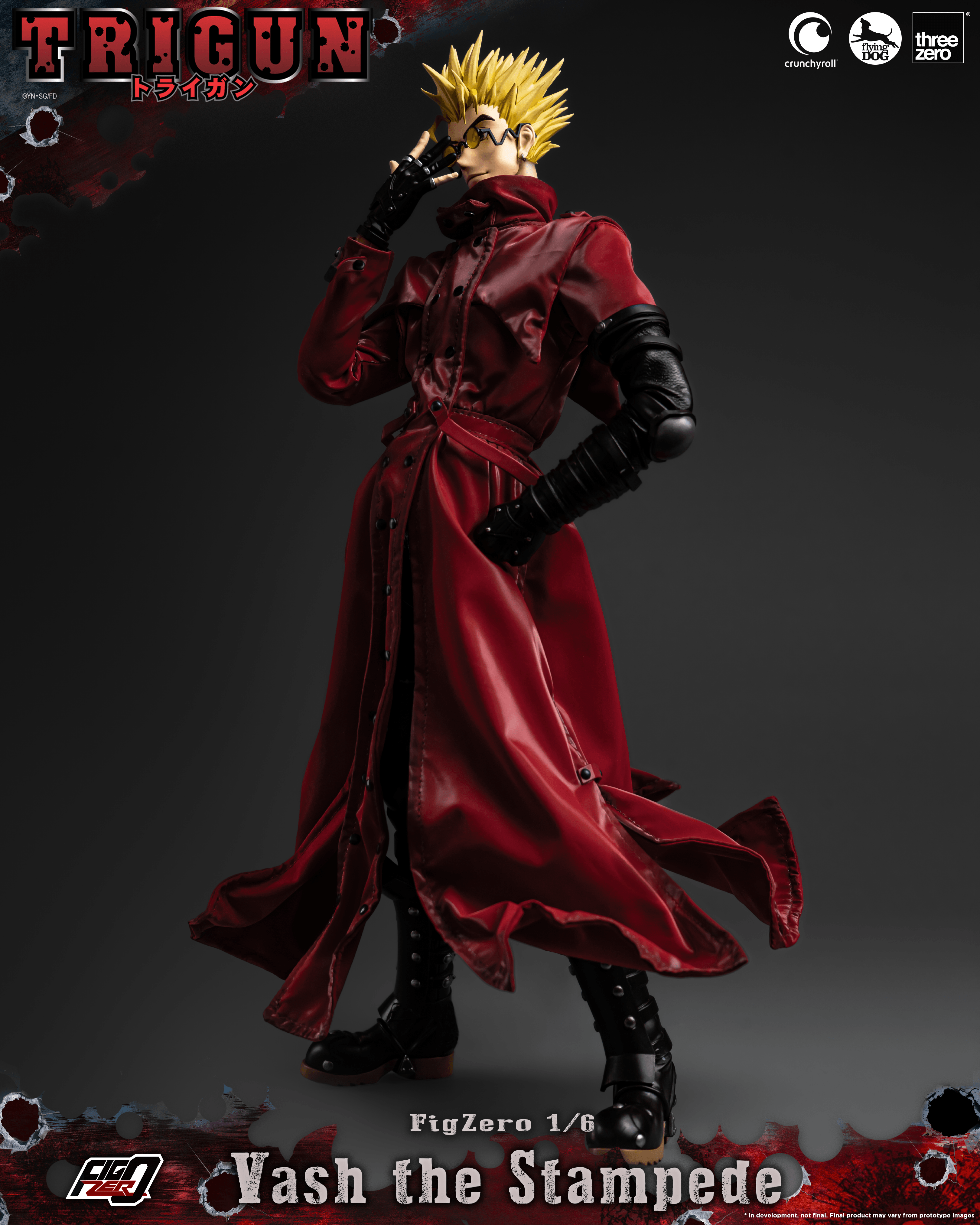 TRIGUN - FigZero 1/6 Vash the Stampede