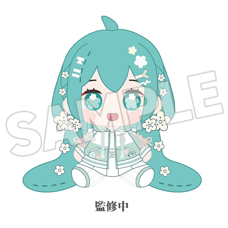 Hatsune Miku Miku Hug Series HUGGY DOLL PLUS Plushie: Flower Ver.