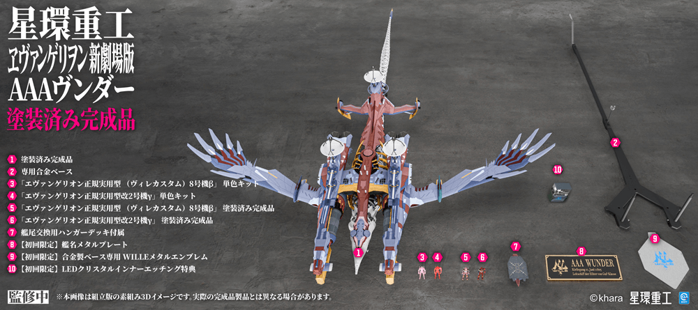 Ultra Scale AAA Wunder(Pre-Assembled Finished Model Ver.)