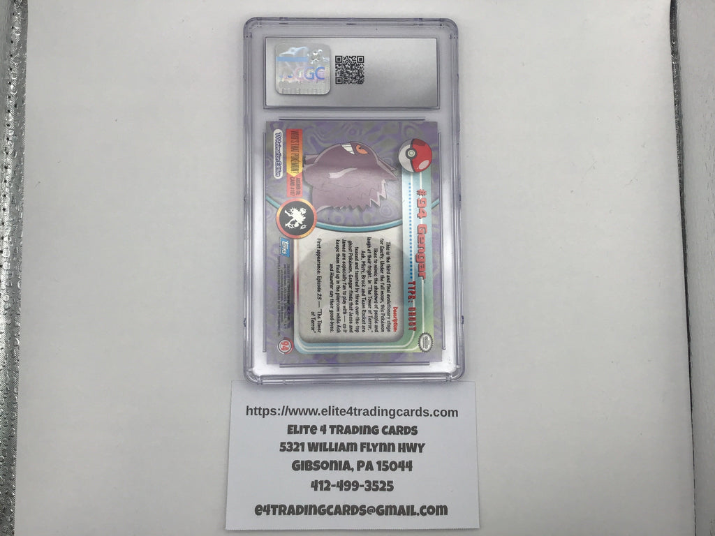 Gengar #94 Pokemon 2000 Topps Chrome (CGC 9)