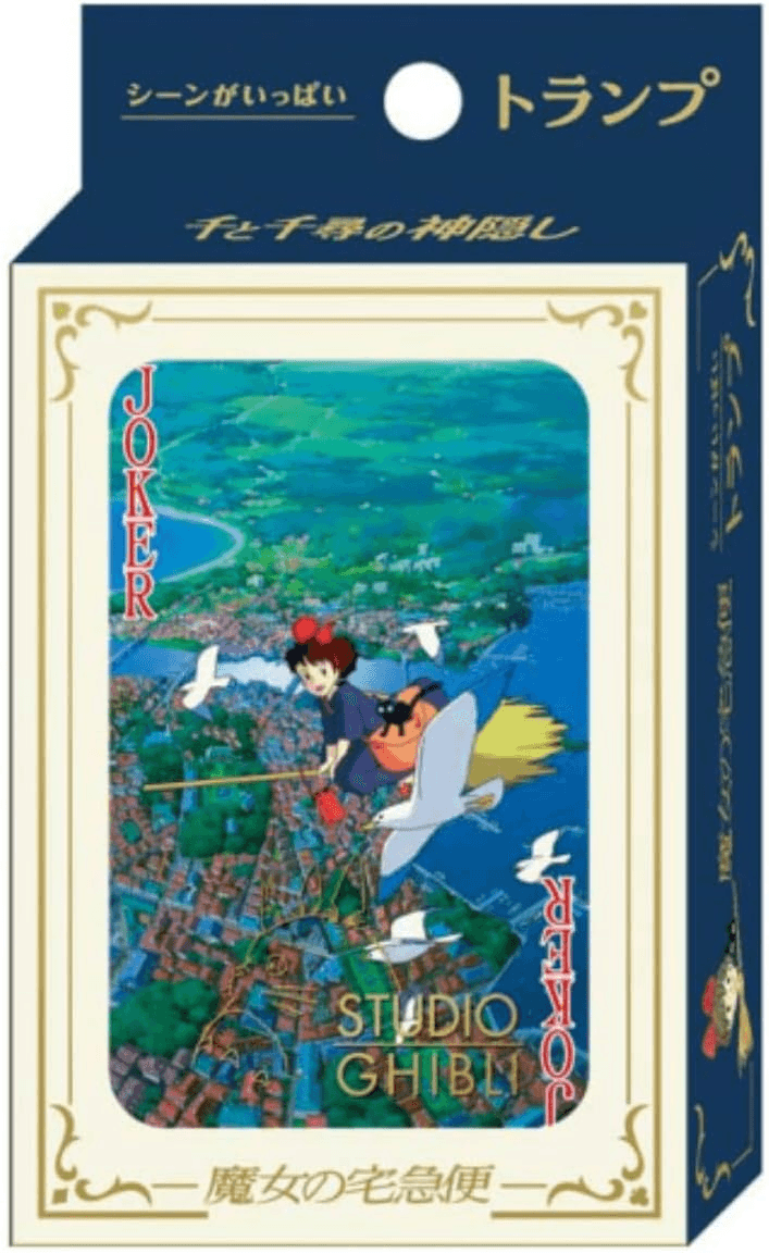 Kiki's Delivery Service Movie Scenes Playing Cards "Kiki's Delivery Service" (Box/6)