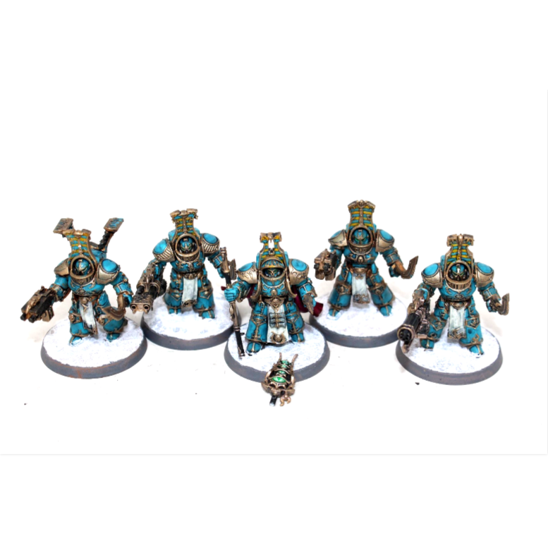 Warhammer Thousand Sons Occult Terminators Well Painted JYS64
