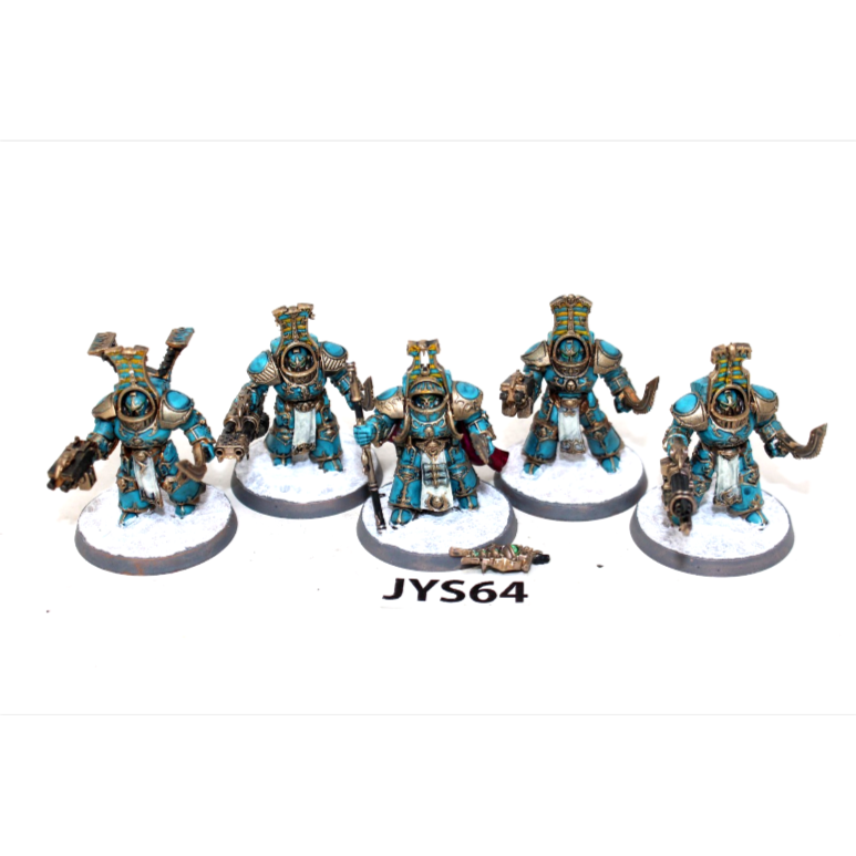 Warhammer Thousand Sons Occult Terminators Well Painted JYS64