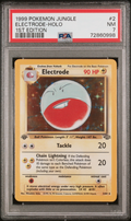 PSA 7 ELECTRODE-HOLO 1ST EDITION