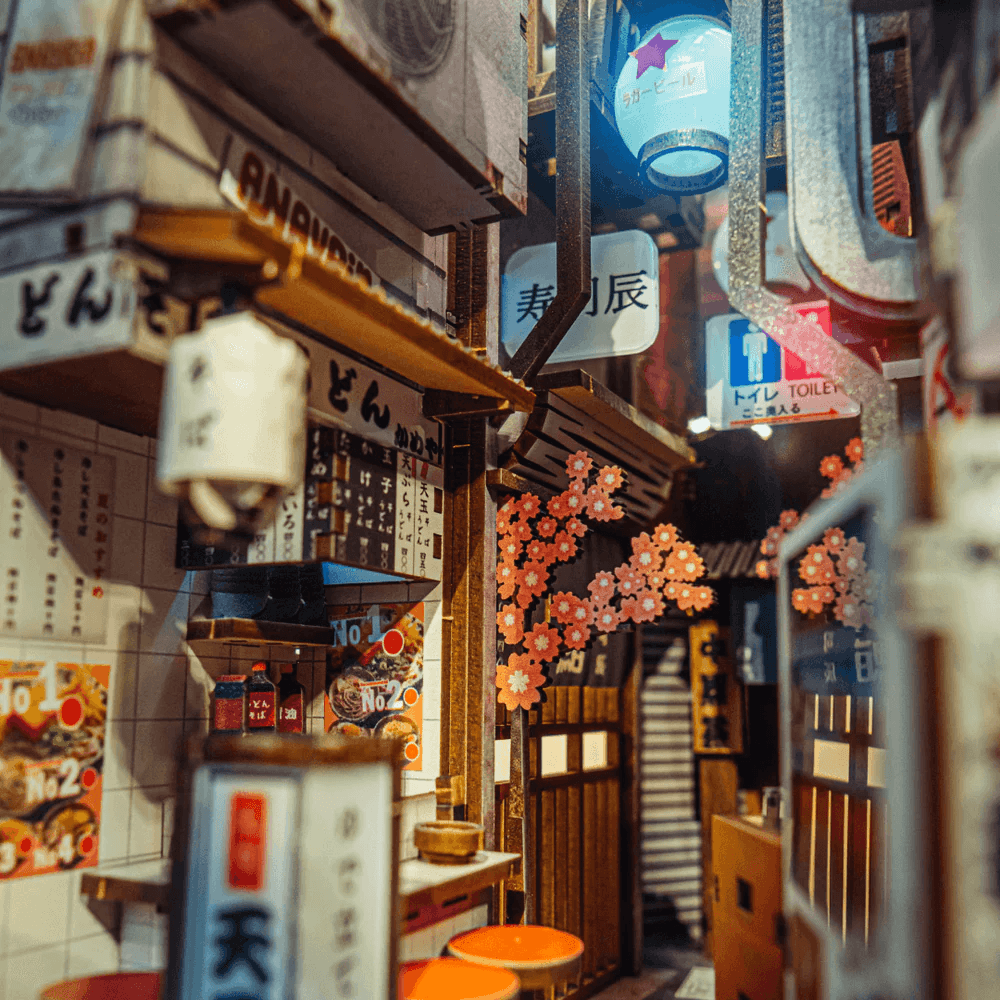 Omoide Yokocho Book Nook Kit(8881300806033)