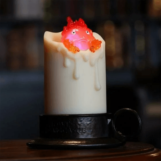 Swinging Calcifer LED Candle "Howl's Moving Castle" (Box/3)