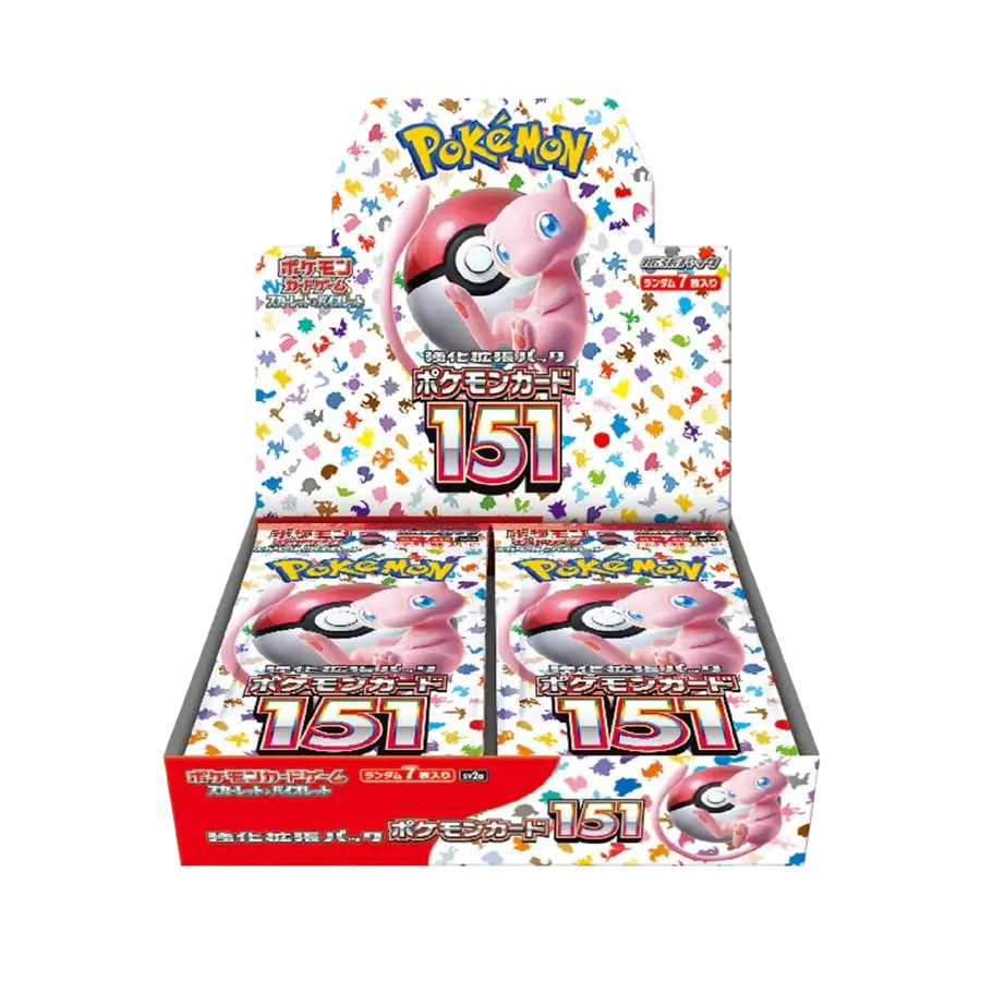 Japanese Pokémon 151 Booster Box (pre order)