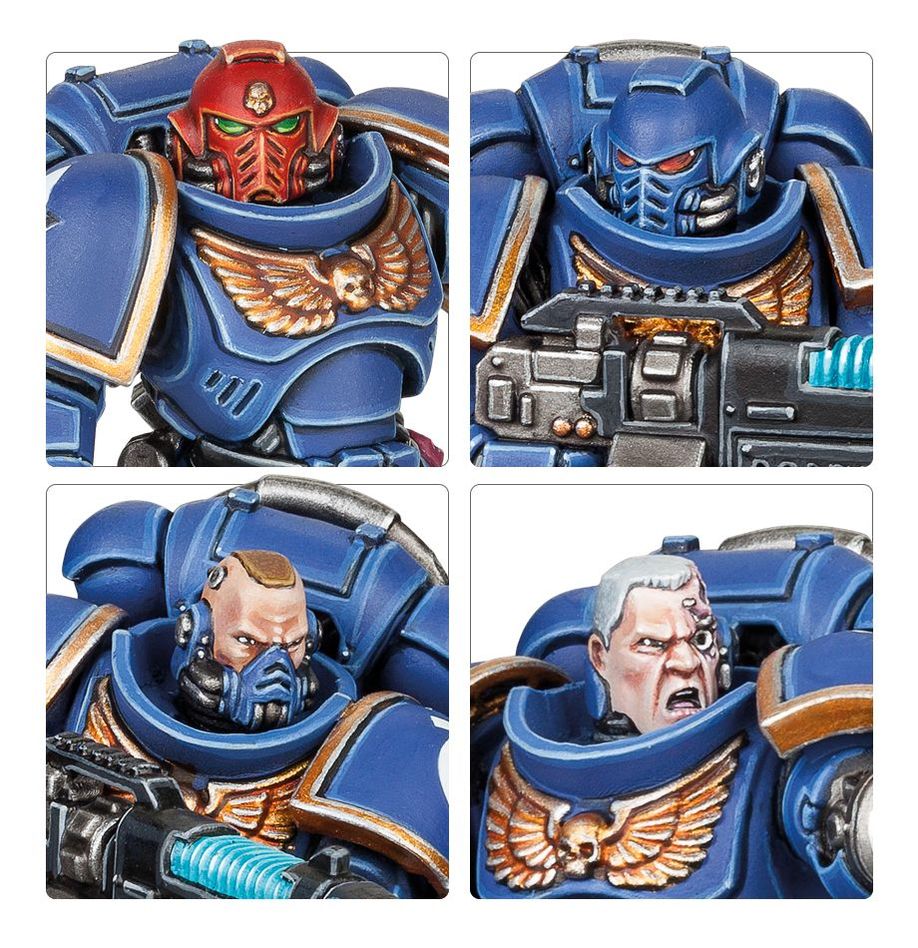 Games Workshop - Warhammer 40K - Space Marines - Battleforce - Iron Halo Strike Force - 71-48