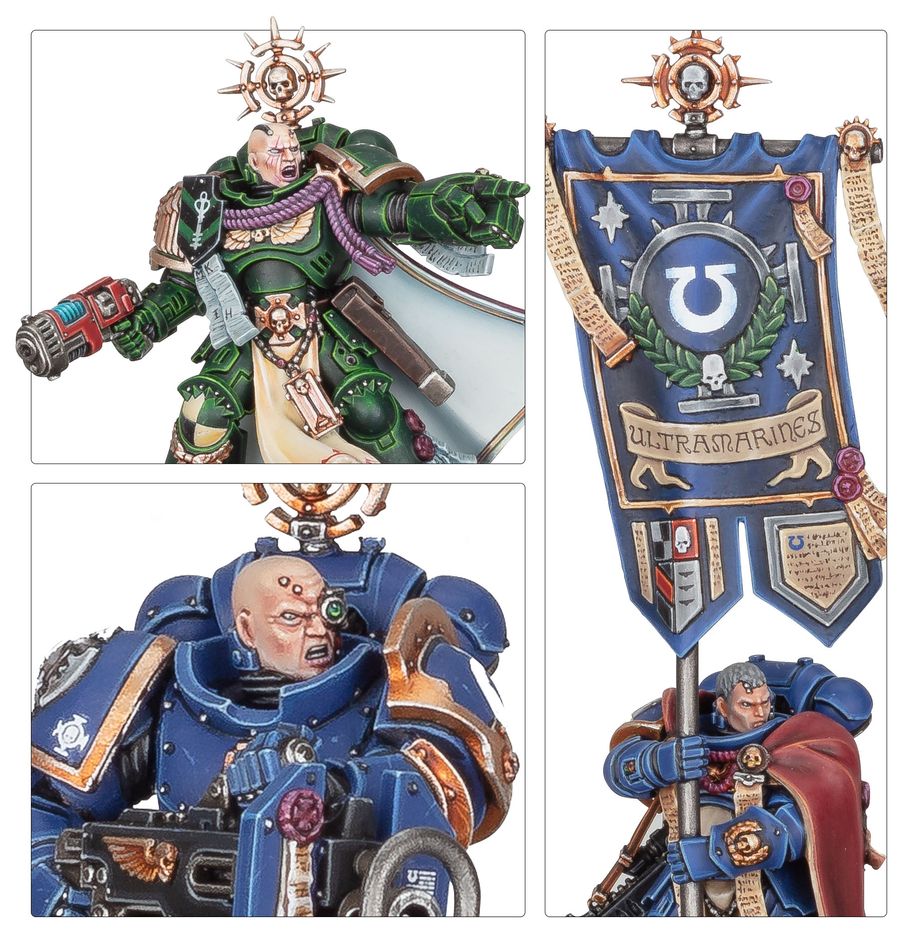 Games Workshop - Warhammer 40K - Space Marines - Battleforce - Iron Halo Strike Force - 71-48