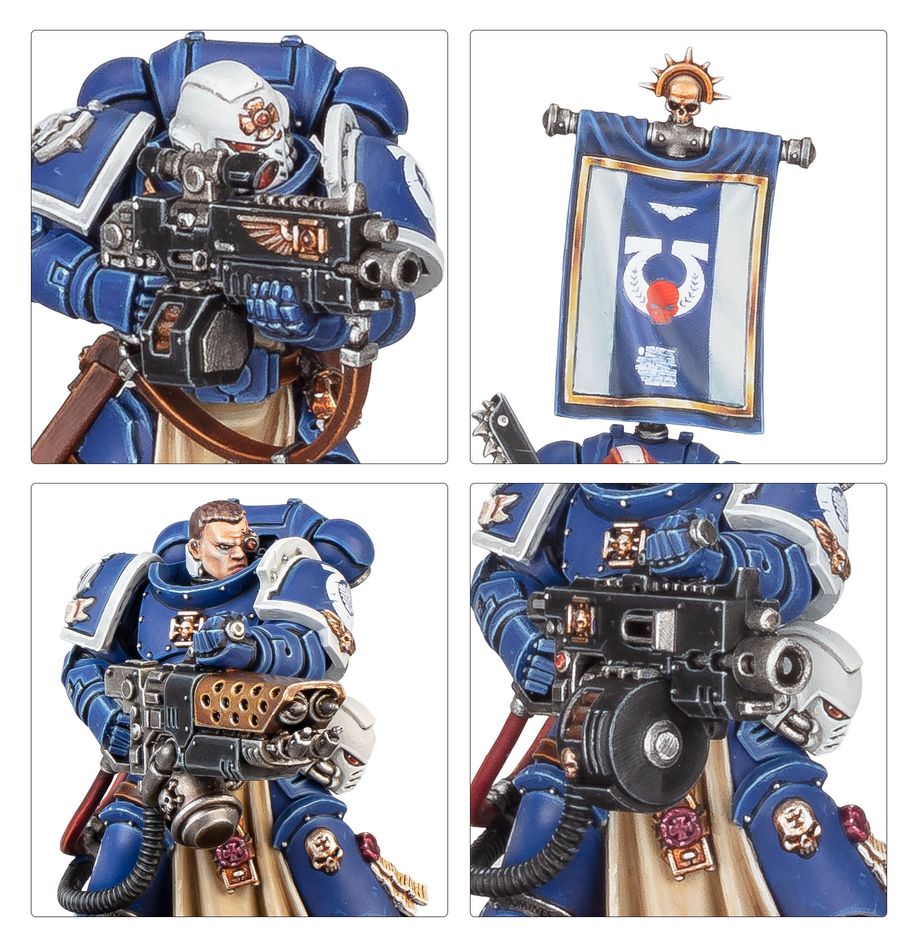 Games Workshop - Warhammer 40K - Space Marines - Battleforce - Iron Halo Strike Force - 71-48