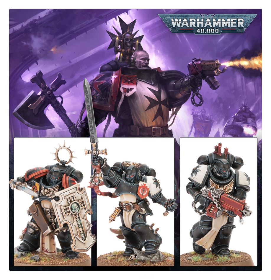 Games Workshop - Warhammer 40K - Black Templars - Combat Patrol - 73-553