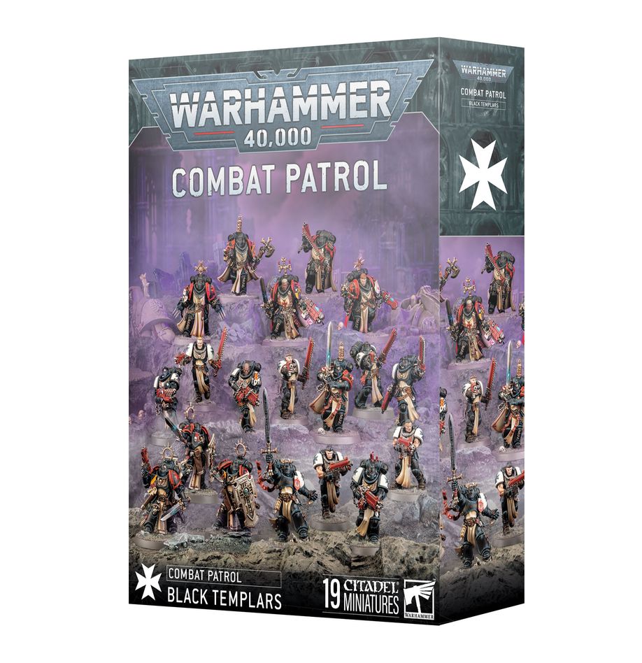 Games Workshop - Warhammer 40K - Black Templars - Combat Patrol - 73-553