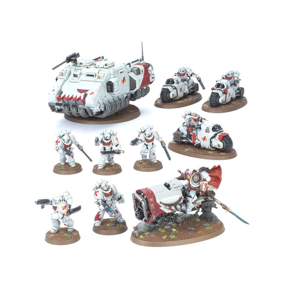 Games Workshop - Warhammer 40K - White Scars - Combat Patrol - 73-556