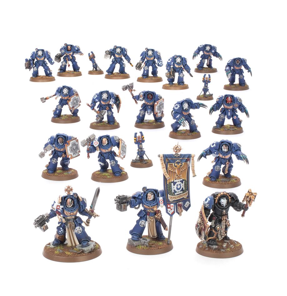 Games Workshop - Warhammer 40K - Space Marines - Battleforce - Crux Terminatus  - 48-103