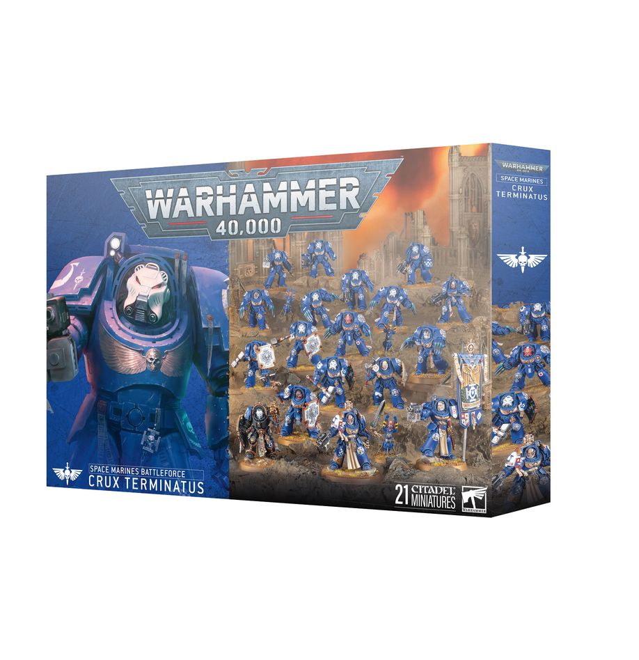 Games Workshop - Warhammer 40K - Space Marines - Battleforce - Crux Terminatus  - 48-103