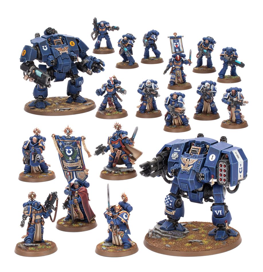 Games Workshop - Warhammer 40K - Space Marines - Battleforce - Iron Halo Strike Force - 71-48