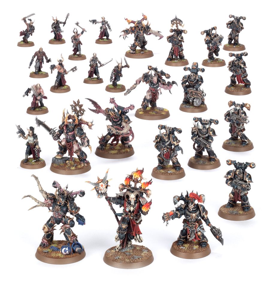 Games Workshop - Warhammer 40K - Chaos Space Marines - Combat Patrol - 43-20