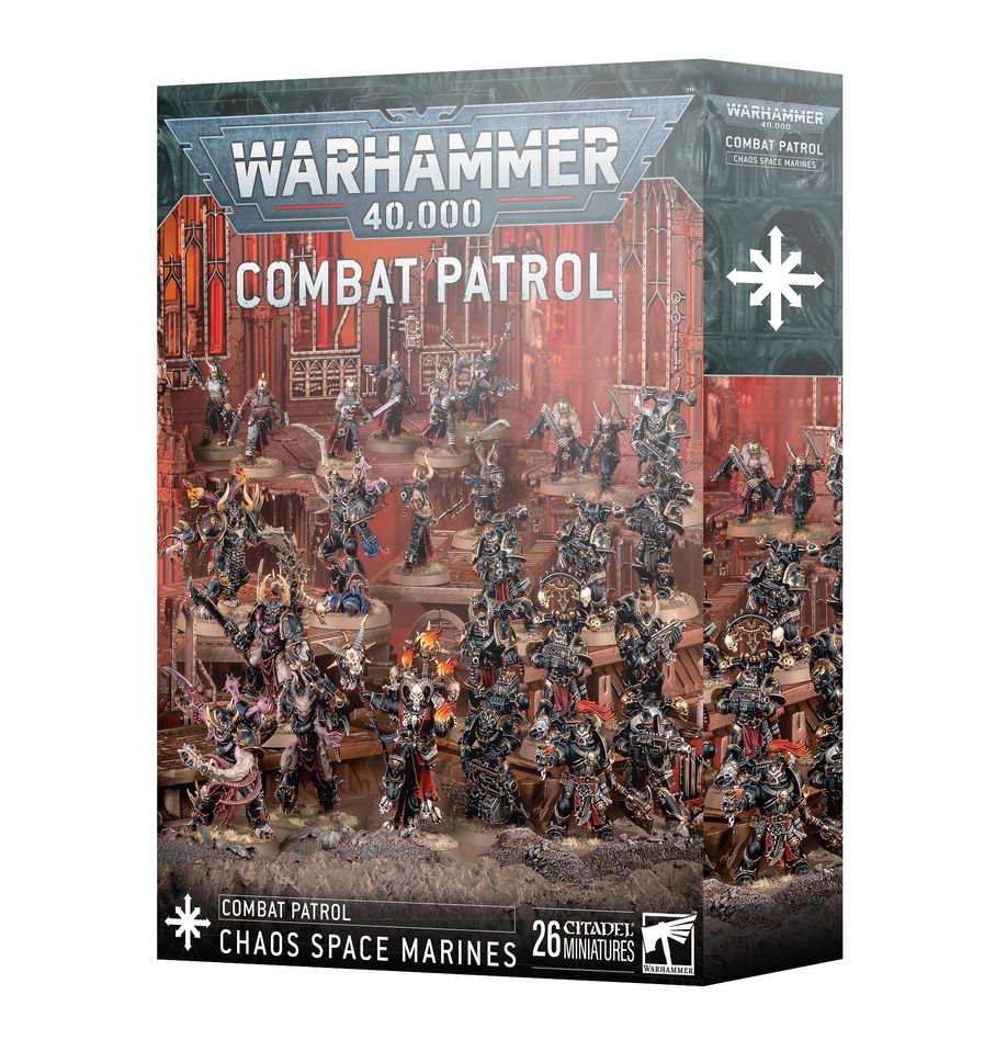 Games Workshop - Warhammer 40K - Chaos Space Marines - Combat Patrol - 43-20
