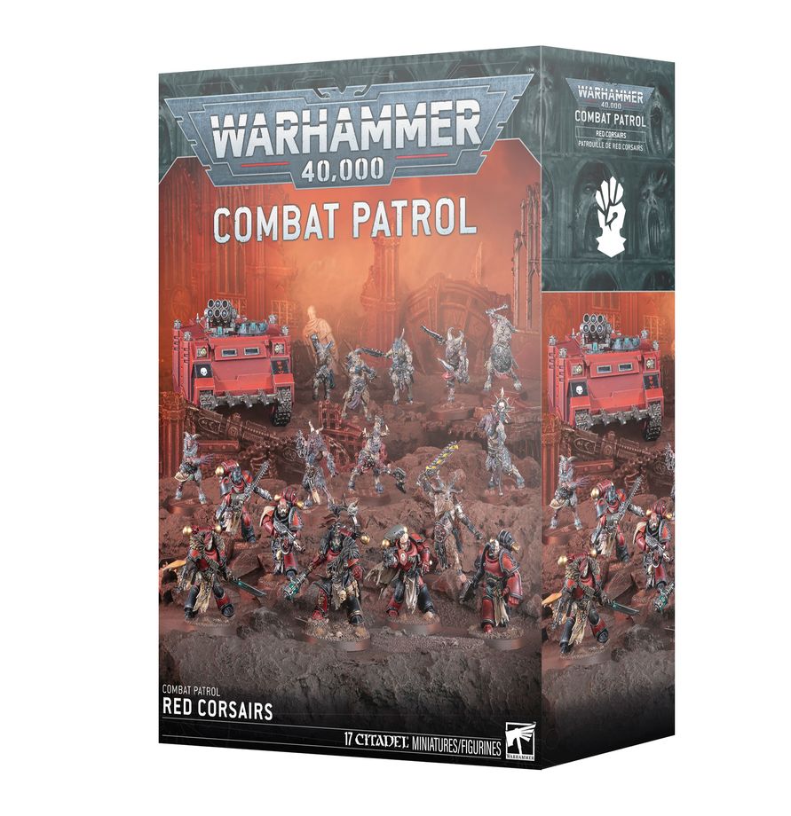 Games Workshop - Warhammer 40K - Chaos Space Marines - Red Corsairs - Combat Patrol - 73-433