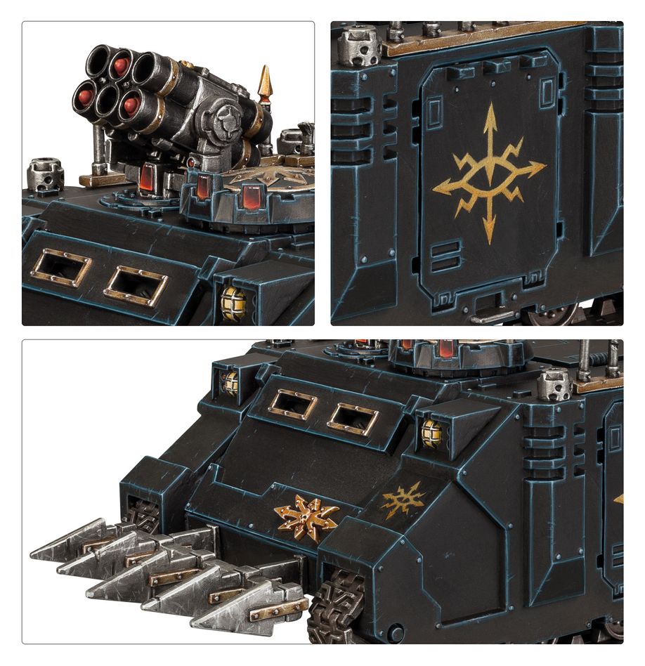 Games Workshop - Warhammer 40K - Chaos Space Marines - Battleforce - Hellforged Warband - 71-43