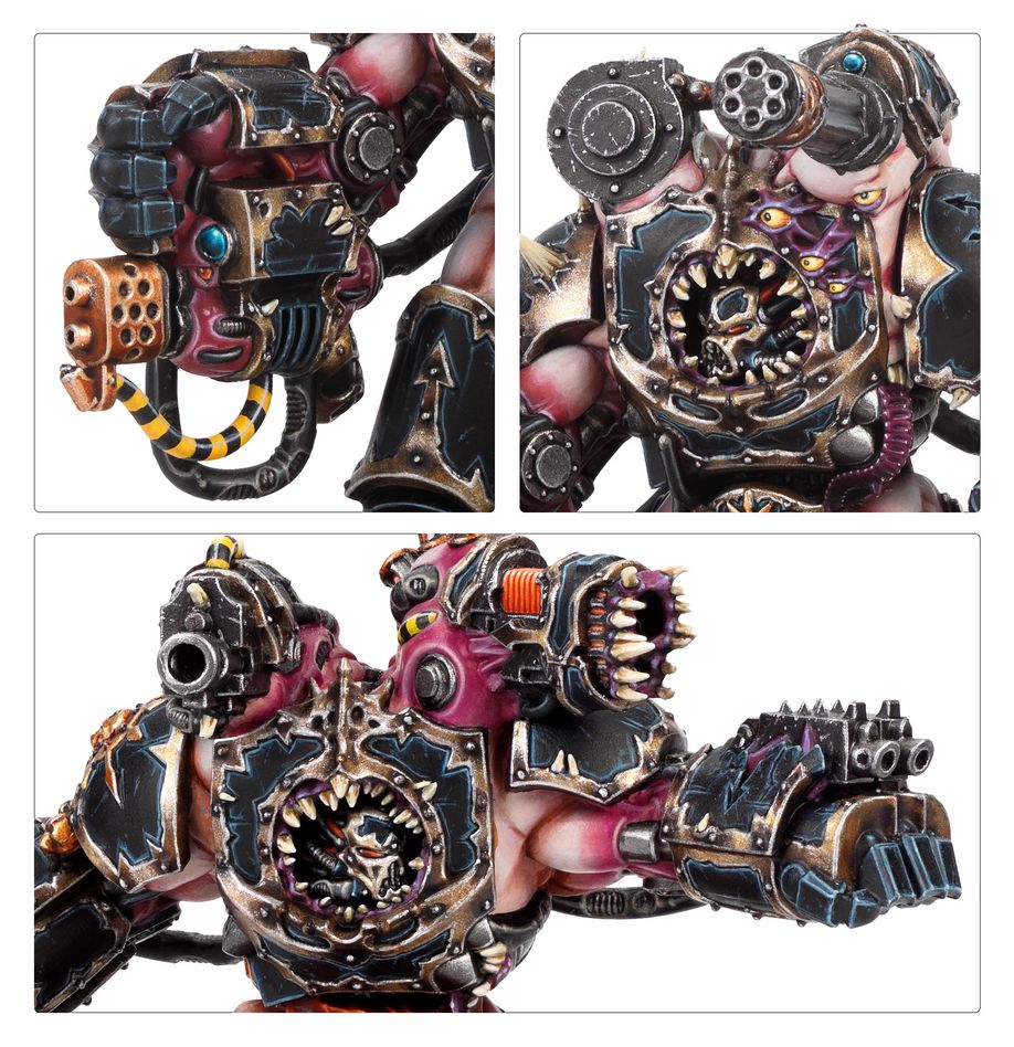 Games Workshop - Warhammer 40K - Chaos Space Marines - Battleforce - Hellforged Warband - 71-43