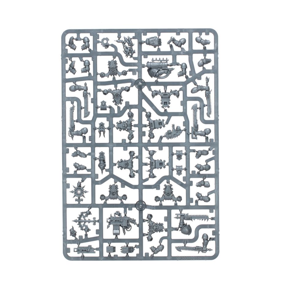 Games Workshop - Warhammer 40K - Chaos Space Marines - Battleforce - Hellforged Warband - 71-43