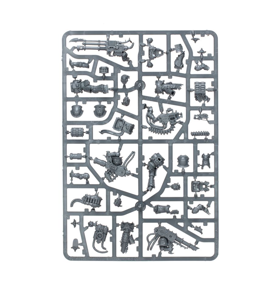 Games Workshop - Warhammer 40K - Chaos Space Marines - Battleforce - Hellforged Warband - 71-43