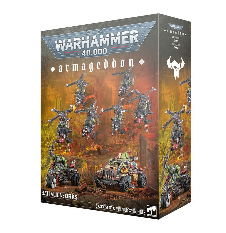 Warhammer 40K: Armageddon Battalion - Orks *Voraussichtliches Veröffentlichungsdatum 05.09.26*