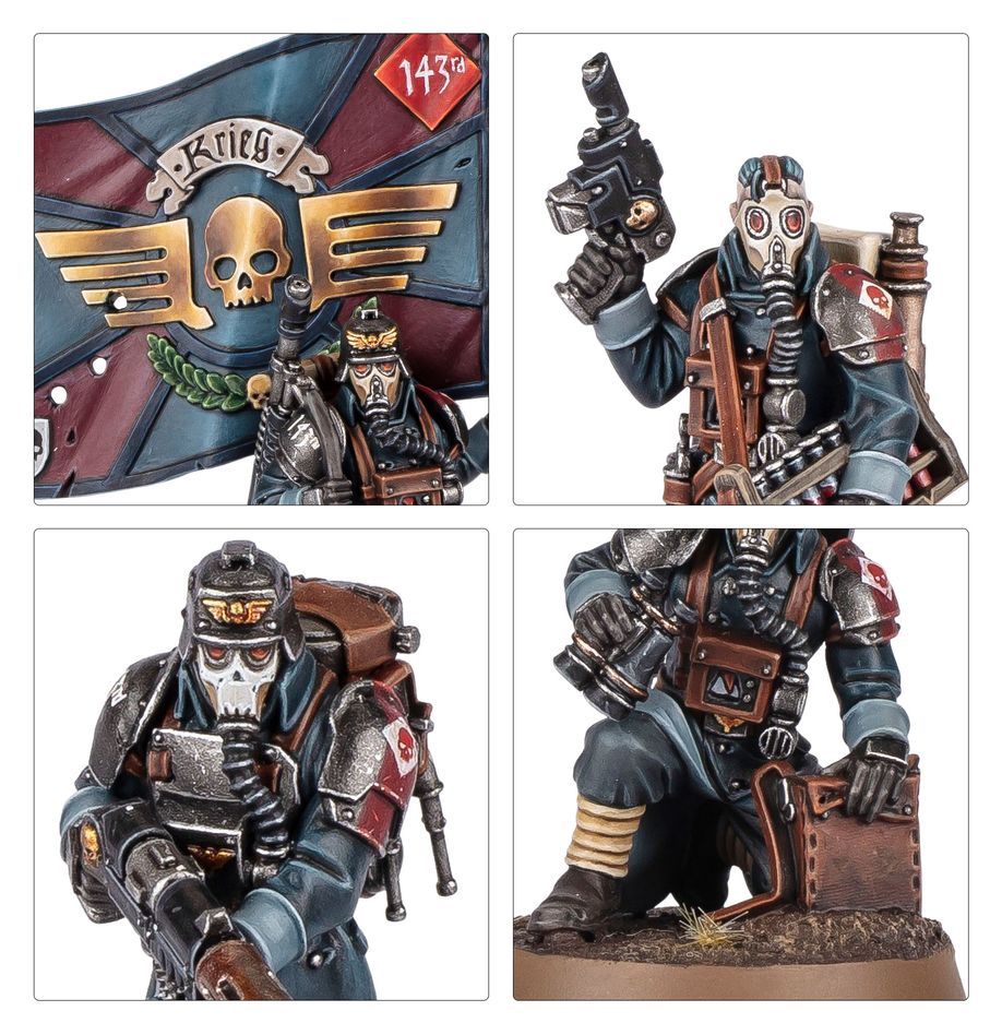 Games Workshop - Warhammer 40K - Astra Militarum - Death Korps of Krieg - Combat Patrol - 73-472