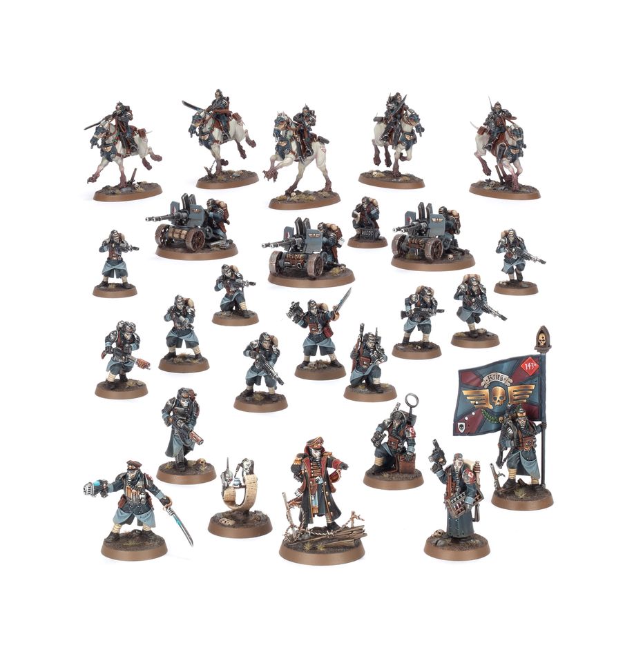 Games Workshop - Warhammer 40K - Astra Militarum - Death Korps of Krieg - Combat Patrol - 73-472