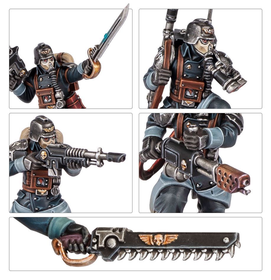 Games Workshop - Warhammer 40K - Astra Militarum - Battleforce - Krieg Siege Platoon - 71-47