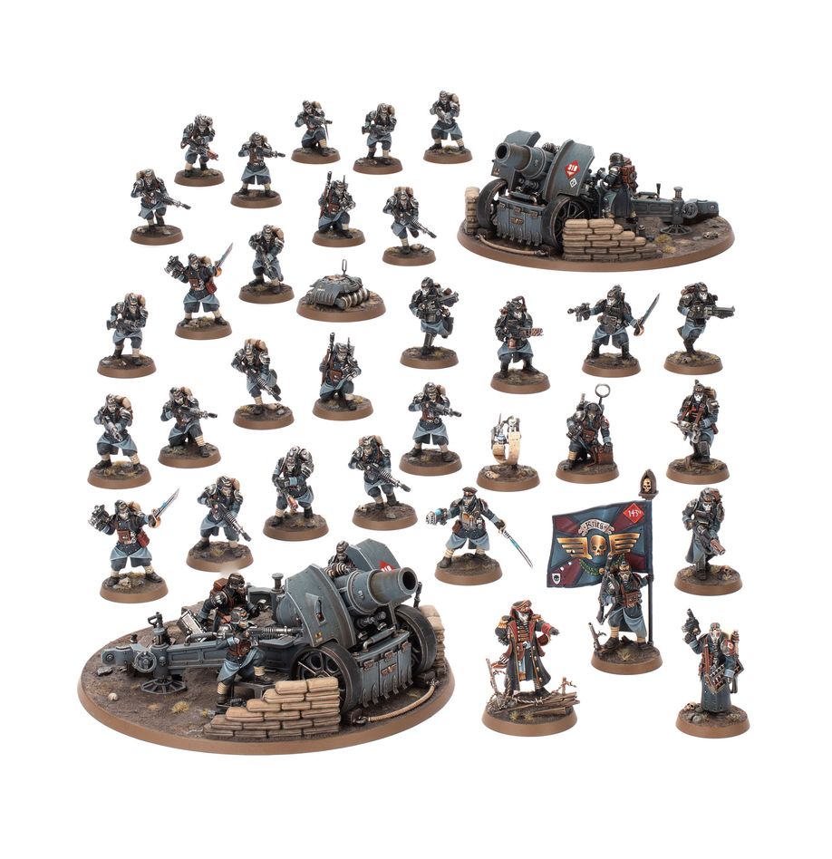 Games Workshop - Warhammer 40K - Astra Militarum - Battleforce - Krieg Siege Platoon - 71-47