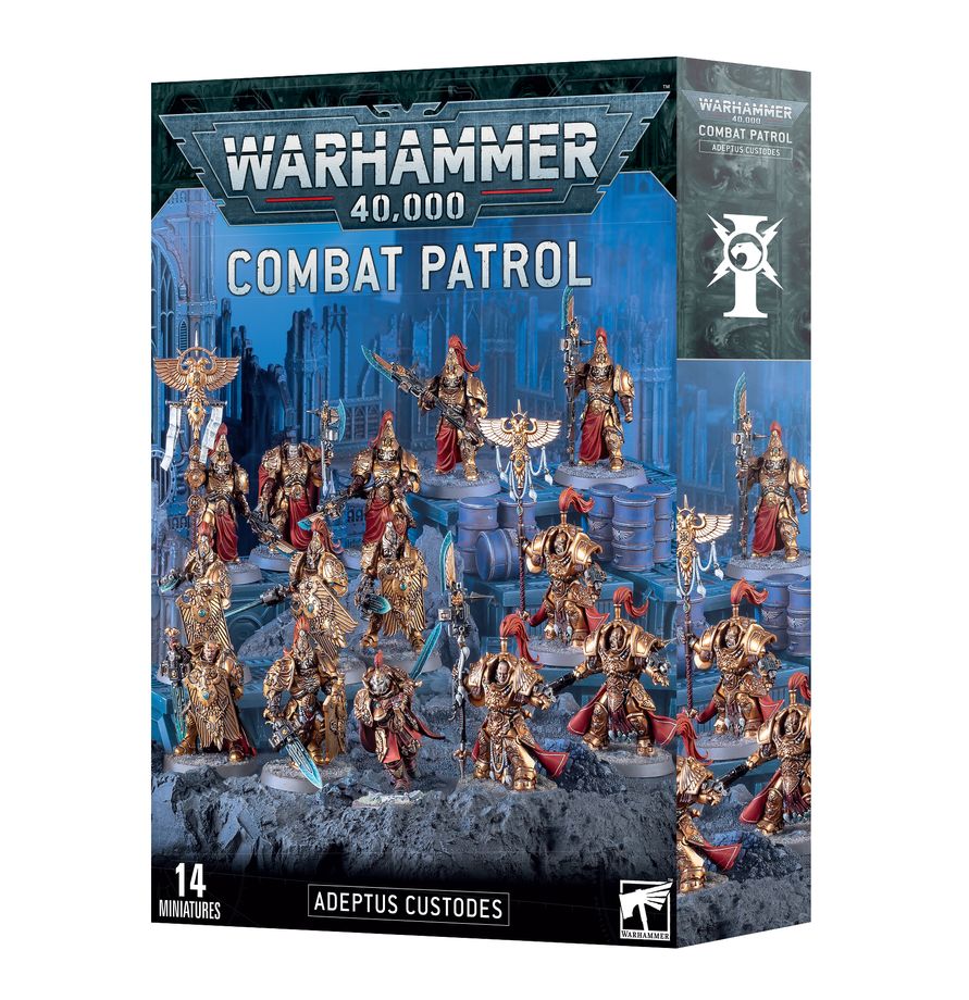 Games Workshop - Warhammer 40K - Adeptus Custodes - Combat Patrol - 73-01