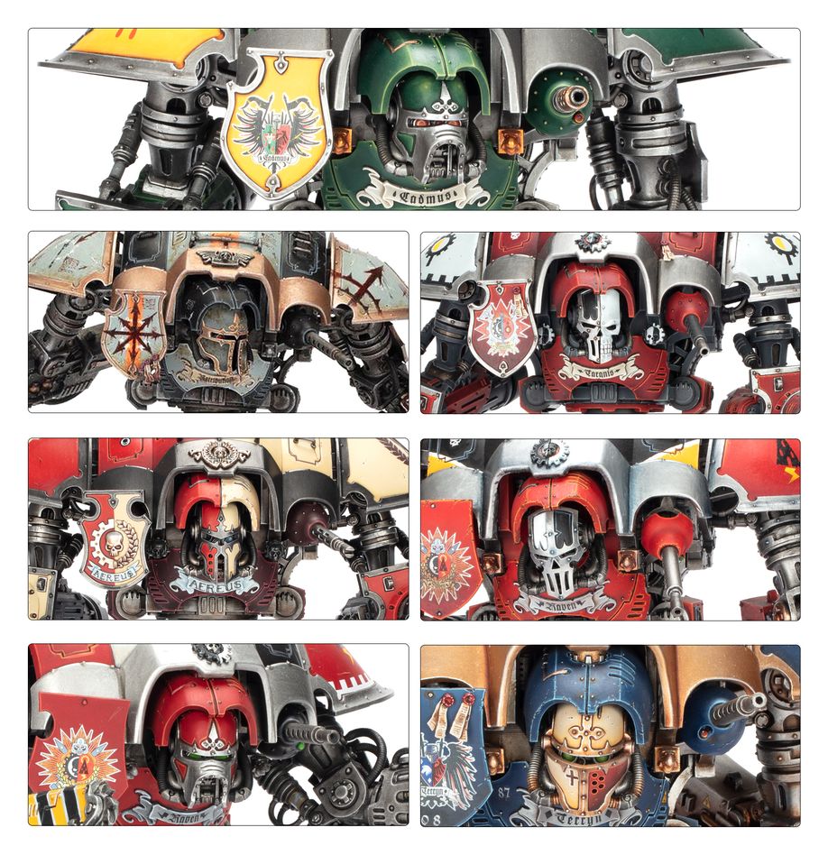 Games Workshop - Warhammer 40K - Imperial Knights - Knight Questoris - 54-22
