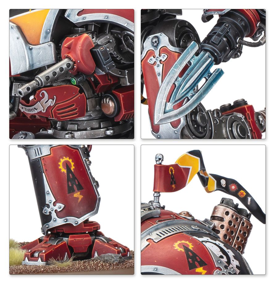 Games Workshop - Warhammer 40K - Imperial Knights - Knight Destrier - 54-24