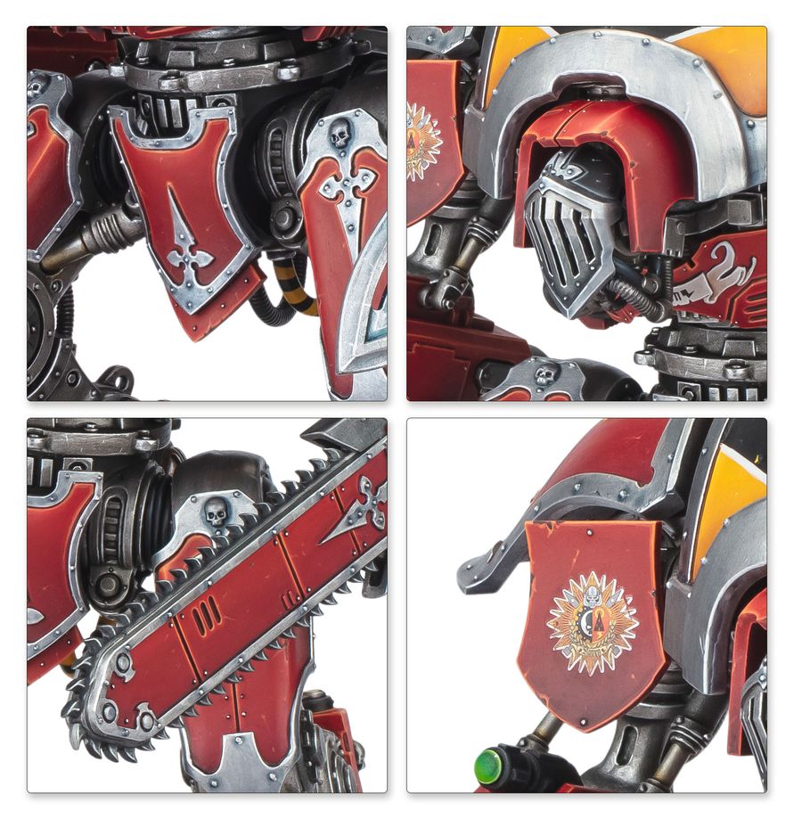 Games Workshop - Warhammer 40K - Imperial Knights - Knight Destrier - 54-24