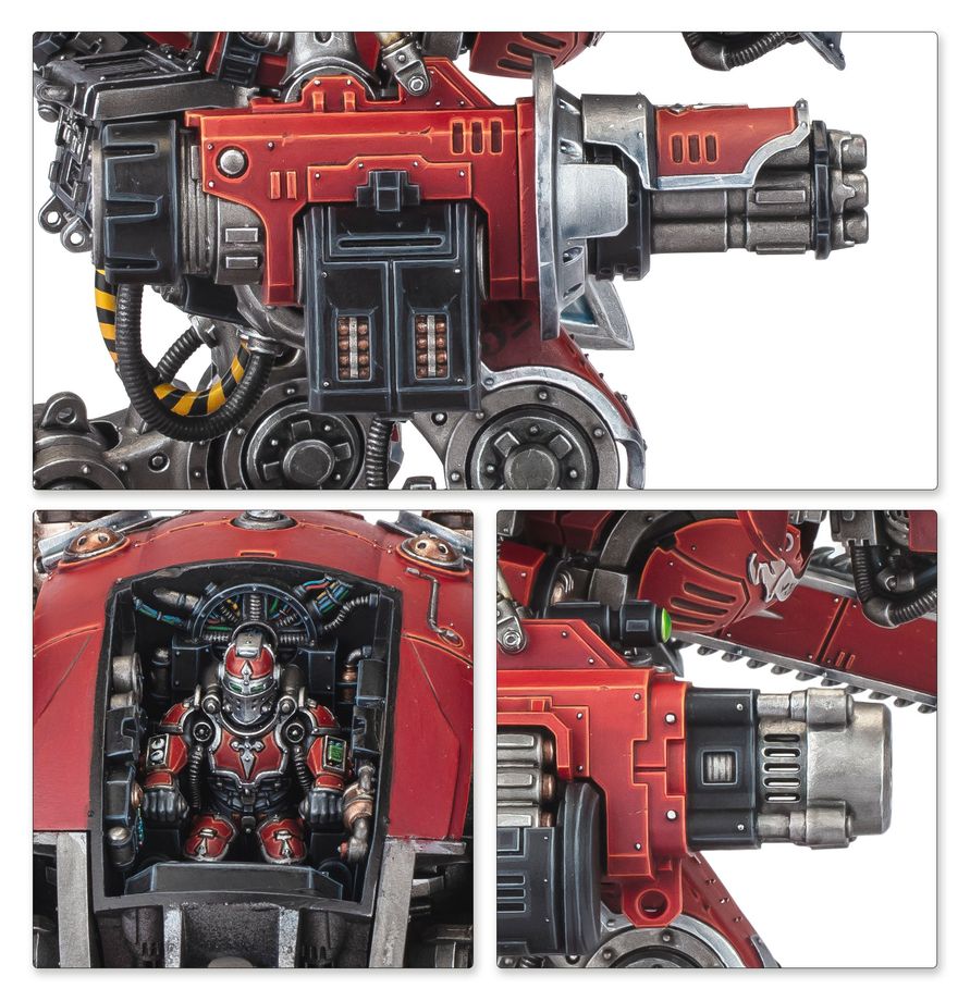 Games Workshop - Warhammer 40K - Imperial Knights - Knight Destrier - 54-24