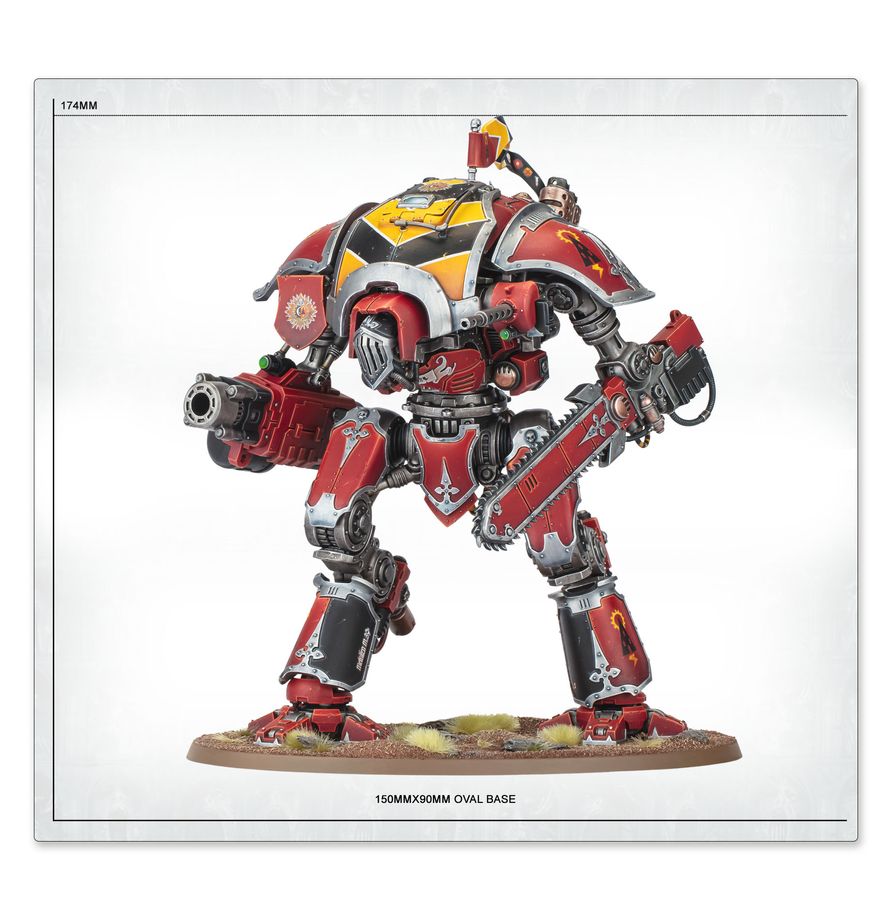 Games Workshop - Warhammer 40K - Imperial Knights - Knight Destrier - 54-24