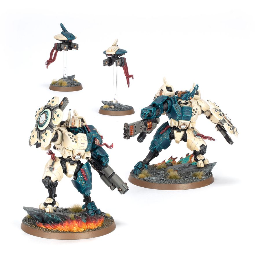 Games Workshop - Warhammer 40K - Tau Empire - The Twin Lance - 56-69