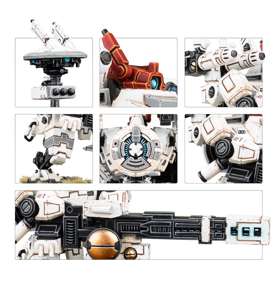 Games Workshop - Warhammer 40K - Tau Empire - Battleforce - Farsight Cadre - 71-56