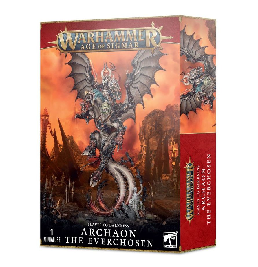 Games Workshop - Warhammer Age of Sigmar - Slaves to Darkness - Archaon the Everchosen - 83-50