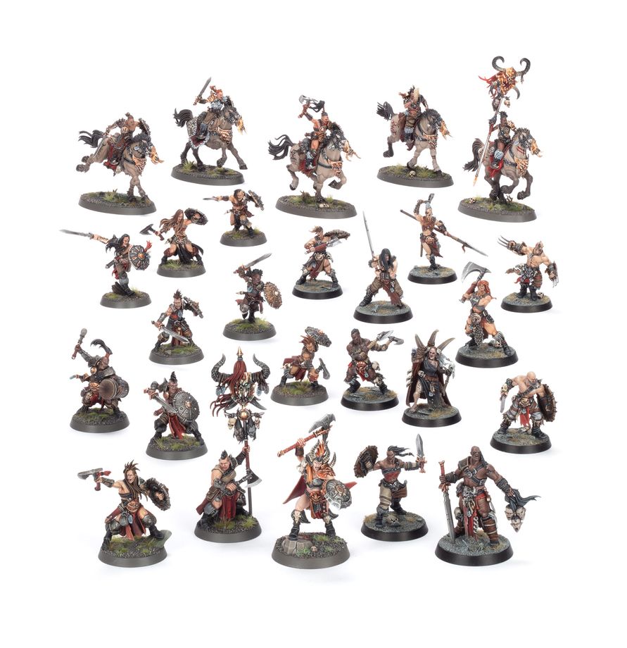 Games Workshop - Warhammer Age of Sigmar - Spearhead - Slaves to Darkness - Darkoath Raiders - 70-04