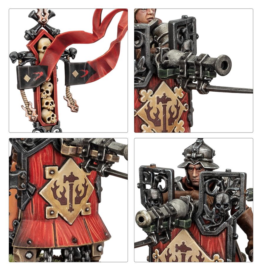 Games Workshop - Warhammer Age of Sigmar - Spearhead - Cities of Sigmar - Fusil-Platoon - 70-862