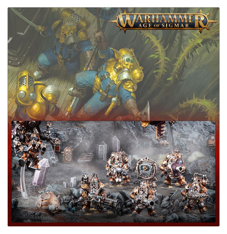 Games Workshop - Warhammer Age of Sigmar - Spearhead - Kharadron Overlords - Grundstok Trailblazers - 70-843