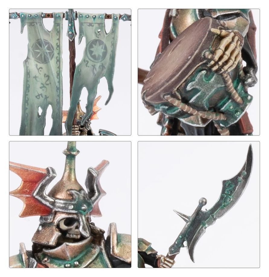 Games Workshop - Warhammer Age of Sigmar - Spearhead - Soulblight Gravelords - Deathrattle Deathrattle Tomb Host - 70-16