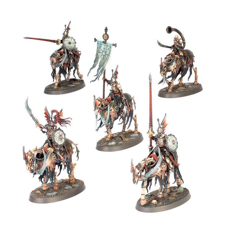 Games Workshop - Warhammer Age of Sigmar - Spearhead - Soulblight Gravelords - Deathrattle Deathrattle Tomb Host - 70-16