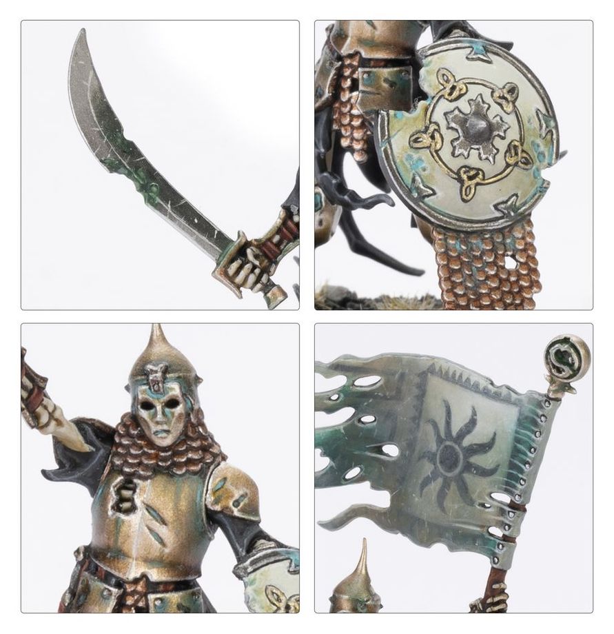 Games Workshop - Warhammer Age of Sigmar - Spearhead - Soulblight Gravelords - Deathrattle Deathrattle Tomb Host - 70-16