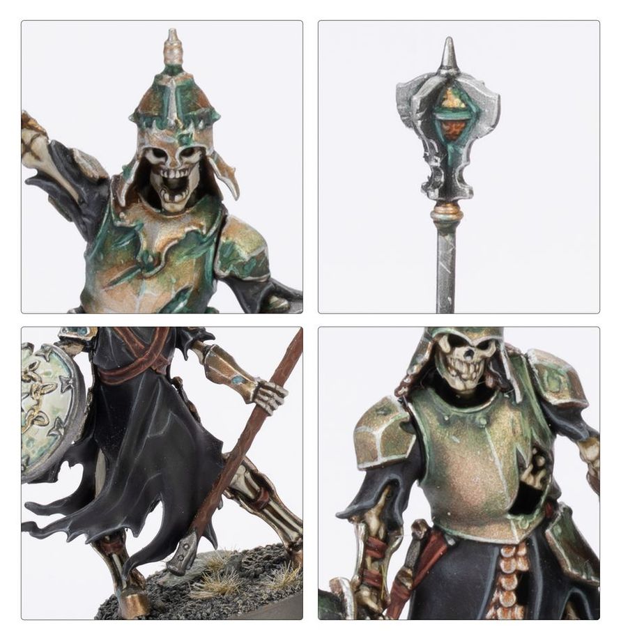 Games Workshop - Warhammer Age of Sigmar - Spearhead - Soulblight Gravelords - Deathrattle Deathrattle Tomb Host - 70-16